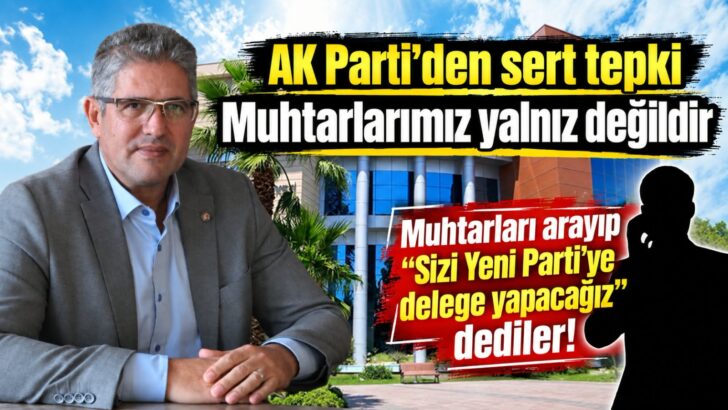 Belediye muhtarlara baskı yapıyor