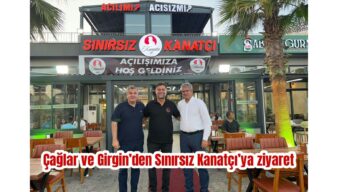 Çağlar ve Girgin’den Sınırsız Kanatçı’ya ziyaret