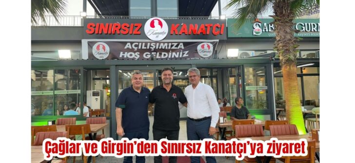 Çağlar ve Girgin’den Sınırsız Kanatçı’ya ziyaret