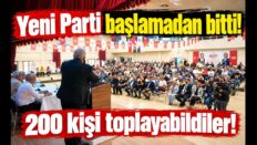 Yeni Parti başlamadan bitti!