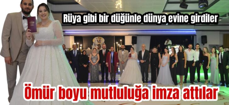 Ömür boyu mutluluğa imza attılar