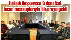 Başsavcı Erdem Asıl, yerel basınla bir araya geldi