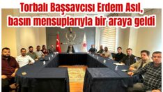 Başsavcı Erdem Asıl, yerel basınla bir araya geldi