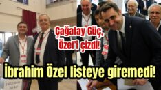 İbrahim Özel, delege olamadı!