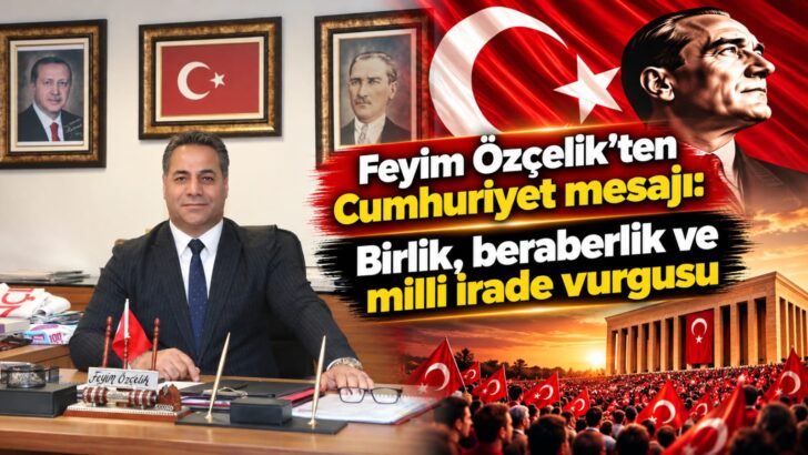 Feyim Özçelik’ten Cumhuriyet mesajı